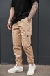 Чоловічі Бавовняні Штани Карго Without Reflective L Beige 605161174 - изображение 1