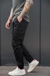 Чоловічі Трикотажні Штани Джогери Without Bayraktar27 3XL Black - изображение 3