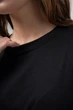 Жіноча Бавовняна Оверсайз Футболка Without Greatest 2XL/3XL Чорна - зображення 5