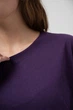 Жіноча Бавовняна Оверсайз Футболка Without Greatest 2XL/3XL Purple - зображення 5