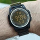 Чоловічий годинник GoldenHour Water Metal Black тактичний водостійкий 2 ремінці - зображення 6
