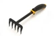 Граблі садові MASTERTOOL 5 зубів 300х95 мм з двокомпонентною ручкою 14-6174 - изображение 1