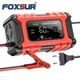 Зарядний пристрій автомобільний Foxsur FBC1206D 12 V/6 А автоматичний імпульсний із функцією відновлення Red (19430) - зображення 3