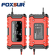 Зарядний пристрій автомобільний Foxsur FBC1206D 12 V/6 А автоматичний імпульсний із функцією відновлення Red (19430) - зображення 5