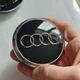 Колпачки (заглушки) в диски Audi, черные 69\63мм 4L0 601170 - изображение 4
