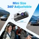 Видеорегистратор DDPAI Mini Pro 2K (1440P, Wi-Fi, 360°) - изображение 2