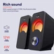 Акустична система Trust Arys Compact RGB 2.0 Speaker Set Black (23120) - зображення 6