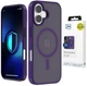 Чохол для смартфона 3MK Smoke MagCase для Apple iPhone 17 Purple (5903108741293) - зображення 3