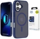 Etui na smartfon 3MK Smoke MagCase do Apple iPhone 17 Blue (5903108741033) - obraz 3