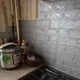 Самоклеящиеся 3D панели Серая кирпич 70×77см - изображение 6