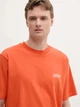 Футболка хлопковая мужская Tommy Hilfiger 884290356 S Оранжевая (1159920973) - изображение 5