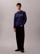 Свитшот на флисе мужской Calvin Klein 720774039 2XL Синий (1159865605) - изображение 4