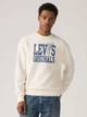 Свитшот на флисе утепленный мужской Levi`s 640390855 2XL Молочный (1159863893) - изображение 1