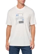 Футболка хлопковая мужская Armani Exchange 206986888 2XL Молочная (1159932936) - изображение 1