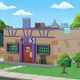 Конструктор "Таверна Мо" из мультсериала Симпсоны The Simpsons - Moe's Tavern Springfield MOC, 840 деталей - изображение 2