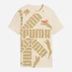 Подростковая футболка для мальчика Puma Essentials Logo Lab 69480987 146-152 см Alpine Snow (4070033328422) - изображение 1
