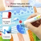 Большие маркеры, которые смываются MiDeer детские - универсальные 24 шт (MD1550) на водной основе с тонким кончиком - изображение 3
