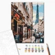 Картина за номерами Brushme Париж з-за рогу 40x50 см BS30083 - зображення 2