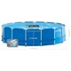 Каркасный бассейн Intex 28242 Metal Frame Pool 457×122 см — большой семейный бассейн с насосом, стремянкой и тентом (IND-28242) - изображение 7