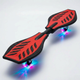 Рипстик роллерсерф со светящимися колесами и алюминиевой рамой SP-Sport Ripstik 4711 Red-Black - изображение 1