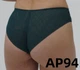 Комплект белья: бюстгальтер push-up и бразилианы 9450 Balaloum изумруд 75B/M - изображение 6
