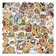 Стікери капібари 60 шт, Capybara Stickers 01 - зображення 3