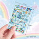 Стикеры Май Літл Поні 250 шт, 8 листов А5 10,5х14,5 см My Little Pony 02 - изображение 8