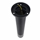 Вуличний садовий світильник стовпчик 60 см IP44 на лампочку з цоколем E27 чорний Sneha (99685324-60-55) - зображення 3