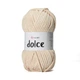 Пряжа для в'язання YarnArt Dolce 857 Кремовий - зображення 1