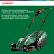 Газонокосарка Bosch EasyRotak 32-205 1200 Вт 32 см 31 л 25-65 мм 11.1 кг (06008A6300) - зображення 5