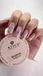 ATICA Builder Gel Floral 04 15мл молочний гель з сухоцвітами фуксія - изображение 4