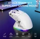 Мышь Attack Shark X11 игровая беспроводная White Белая | (Bluetooth/2.4G/Type-С) С Грипсами - изображение 3