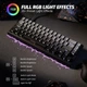 Механическая игровая клавиатура ATTACK SHARK X68 HE Gray gradient (Moonlit night) | Серая | Rapid, магнитные переключатели RGB - изображение 8