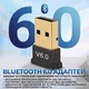 Bluetooth-адаптер USB 6.0 для ПК та ноутбука, Bluetooth Dongle Receiver, бездротовий модуль для швидкого з'єднання пристроїв - изображение 5