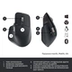 Комплект Logitech MX Keys for Business UA Graphite + Desk Mat Studio Series Mid Grey (MX920-010933) - изображение 8