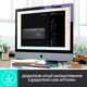 Комплект Logitech MX Keys for Business UA Graphite + Desk Mat Studio Series Mid Grey (MX920-010933) - изображение 9