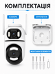 Камера видеонаблюдения Wi-Fi 360° поворотная с двумя объективами Dual Lens, PTZ, AI-детекцией движения до 30 м, управлением через приложение и поддержкой смартфона, белая (49676117) - изображение 6