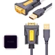 Кабель для передачі даних USB to COM M 2.0m DB9 RS-232 CR104 black Ugreen (20222) - зображення 3