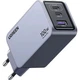 Зарядний пристрій Ugreen 3xUSB 100W (2xUSB-C+USB-A) Gan Nexode Pro X757 (25874) - зображення 1