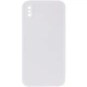 Чохол Silk Square Full Camera Protective (AA) NO LOGO для Apple iPhone X / XS (5.8") Білий / White - 00000072151_2 - изображение 1