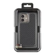 Чохол Premium Kajsa Glamorous Collection Pyramid Pattern with MagSafe для iPhone 17 Grey - изображение 4