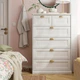 Комода ІКЕА FÅGELFJÄLLET 82x51x123 см Кремовий (70611648) - зображення 2