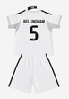 Детская футбольная форма Беллингем Bellingham (Номер 5) ФК "Real Madrid" Основная. Новый сезон 25/26. Размер 30 (на рост 155-165см) Вышитые эмблемы. - изображение 2