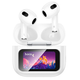 Навушники HOCO Elegant true wireless touch screen BT headset EW81 |BT5.4, 30/300mAh, 4h| (white) 000011425 - изображение 3
