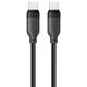 Кабель ACEFAST C16-03, Type-C to Type-C, 60W, 1.2m, TPE, TPU connectors, Black (6974316283805) - зображення 2