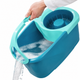 Набір для миття підлоги Leifheit CLEAN TWIST Ergo Disc Mop Set 52101 з відром і центрифужним віджимом - зображення 4