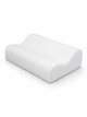 Подушка ортопедическая анатомическая 49×28 см с эффектом памяти Memory Foam для сна на боку и спине, поддержки головы и шеи, с наволочкой, белая (49676104) - изображение 1