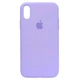 Чехол Fiji Silicone Case для Apple iPhone XR бампер накладка Full Soft Light Purple - зображення 1