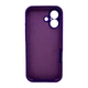 Чохол для смартфона Silicone Full Case AA Camera Protect for Apple iPhone 17 22,Dark Purple (FullAAi17-22) - изображение 3