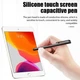Универсальный Стилус для Смартфонов, Планшетов, Сенсорных экранов, Электронных книг, Серебро 1шт - изображение 5